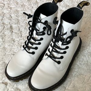 White Dr. Martens